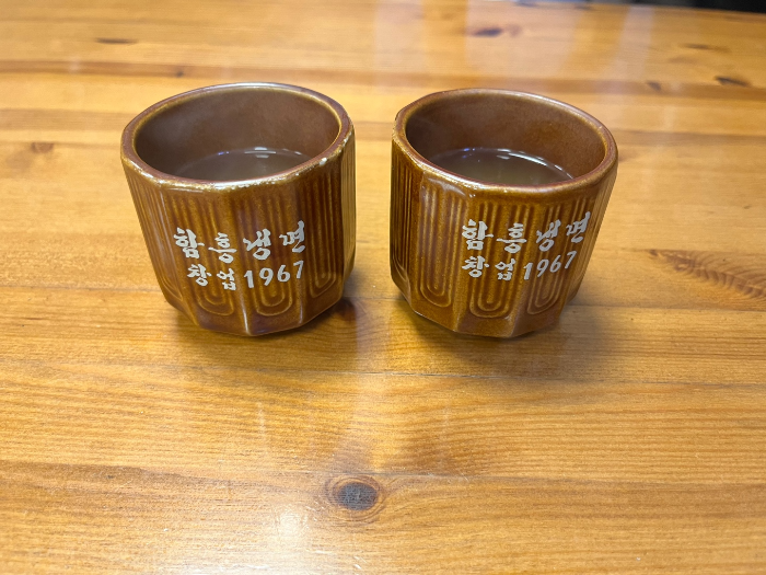 기본 상차림 및 육수 2