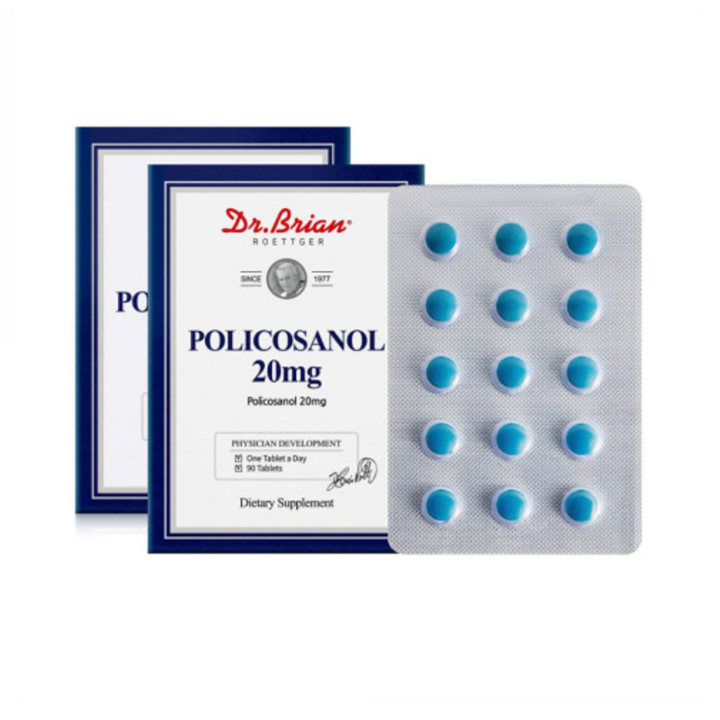 닥터브라이언-폴리코사놀-90정-한박스-개봉-상태