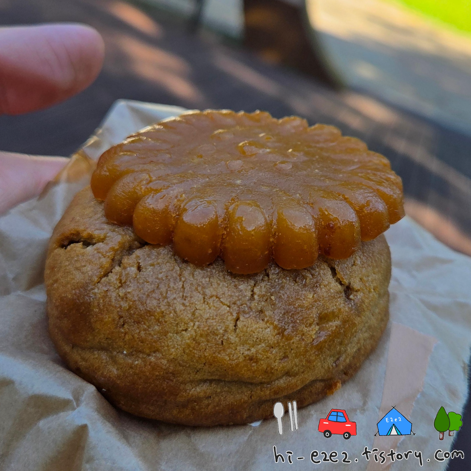 구례 사나래밀 약과크림치즈쿠키