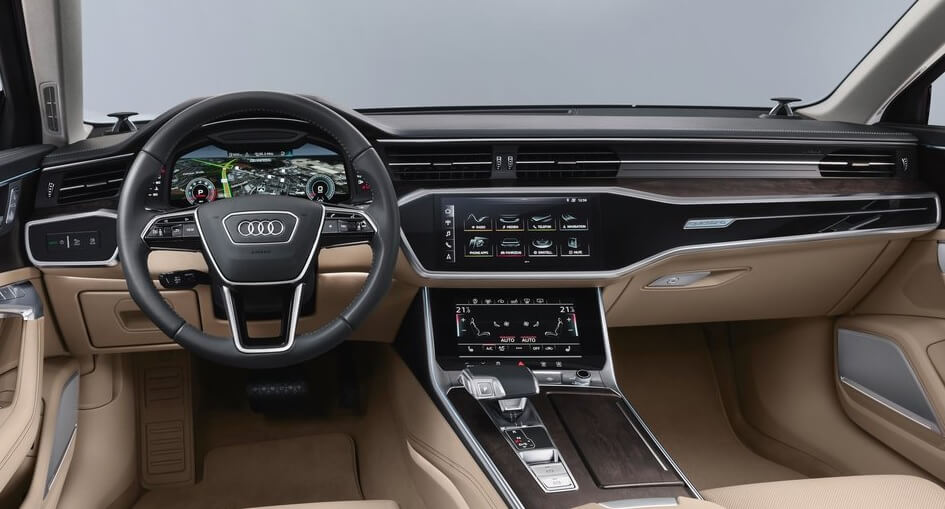 2019 아우디 A6 실내