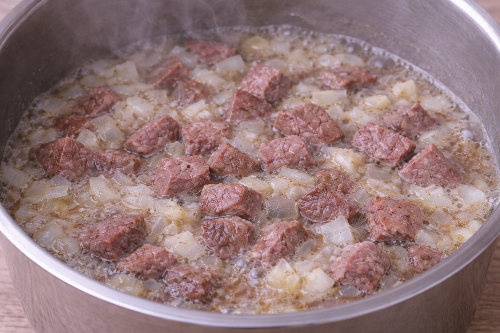 워킹맘의 중기 이유식 소고기 브로콜리 양파 죽 만드는 과정