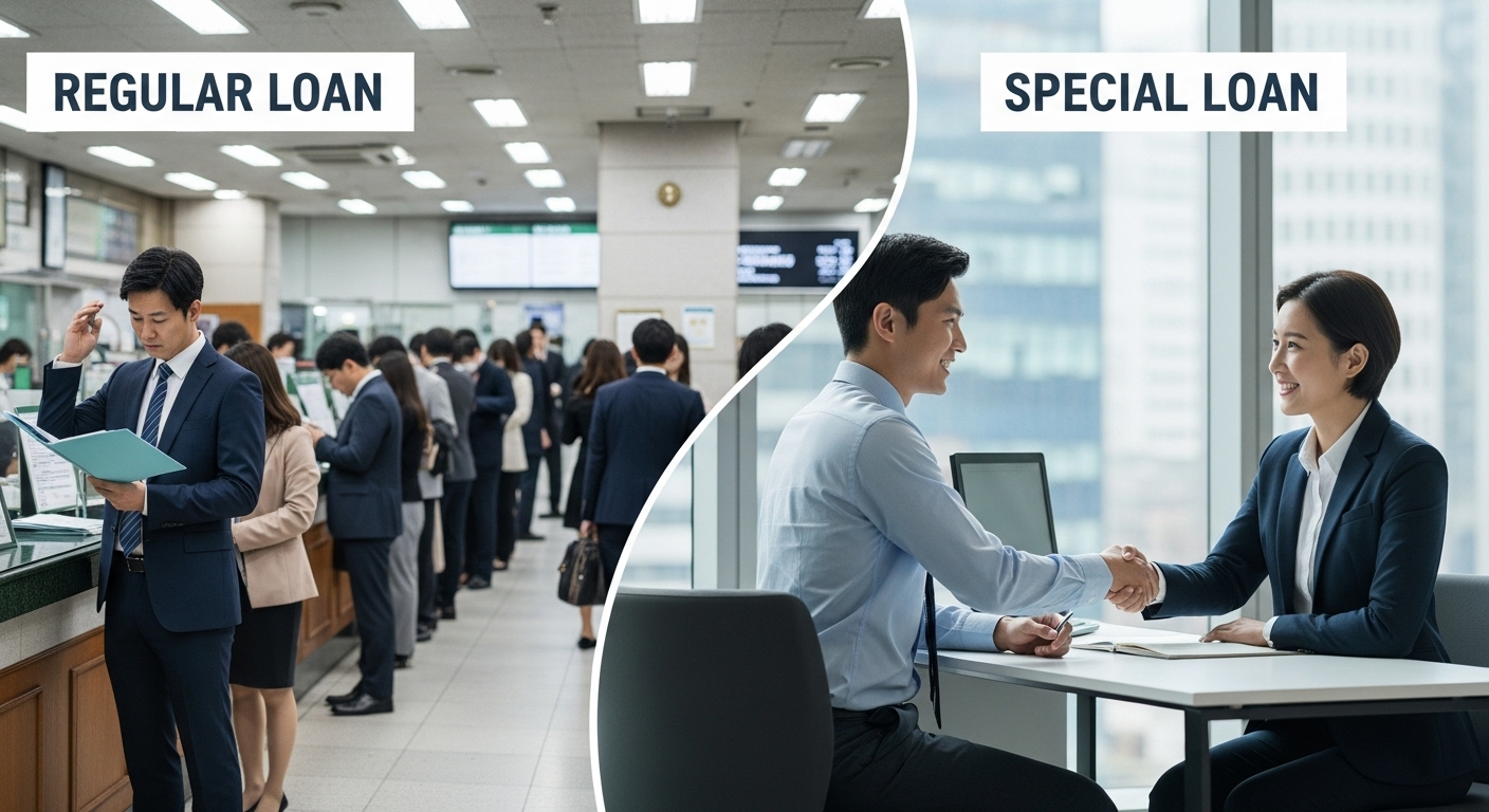 일반 대출 vs 특별 대출 비교