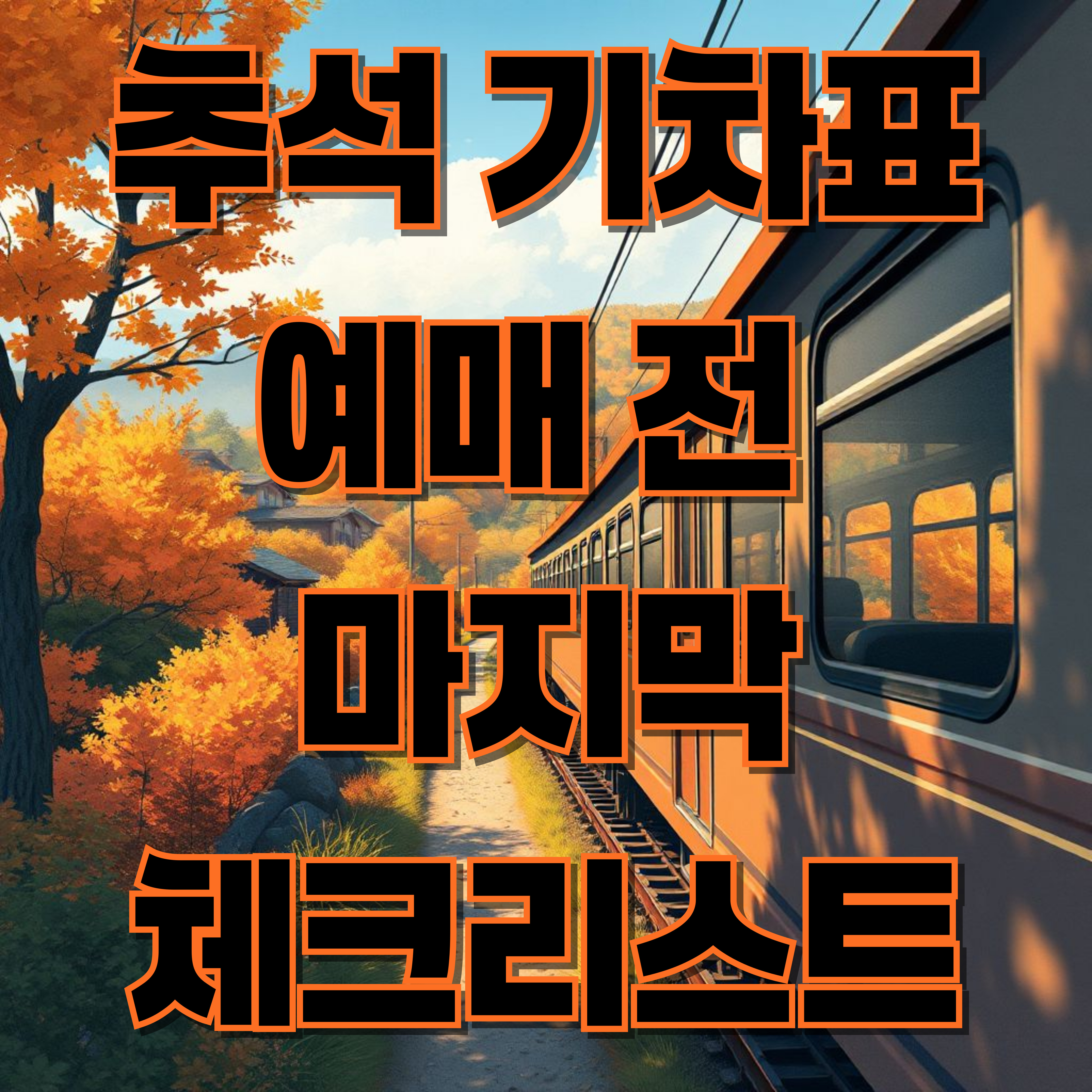 추석기차표