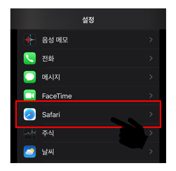 SAFARI 접속