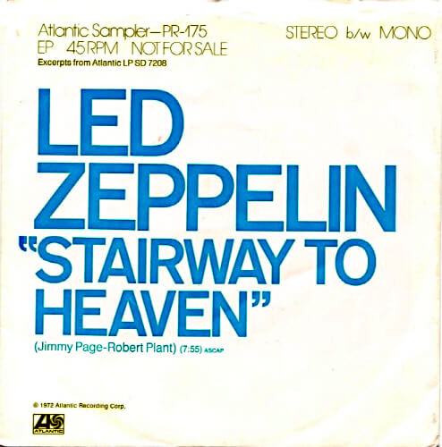 앨범커버 팝송 레드 제플린 - 스테어웨이 투 헤븐 가사해석 Led Zeppelin - Stairway To Heaven 가사번역 Stairway To Heaven 뜻 천국으로 가는 계단