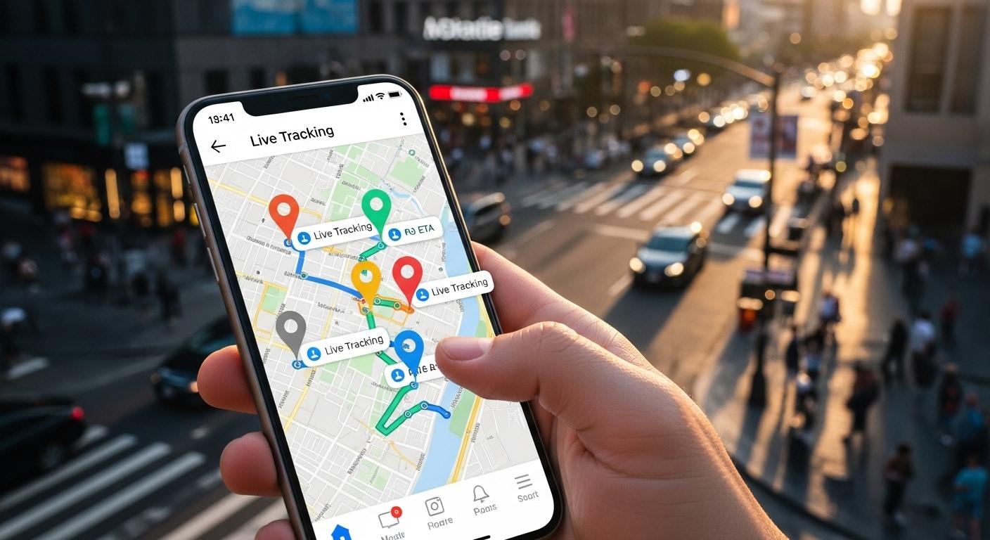실시간 위치 확인 어플