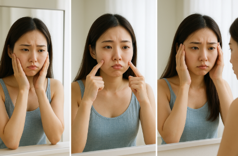 아침 붓기빼기 사진