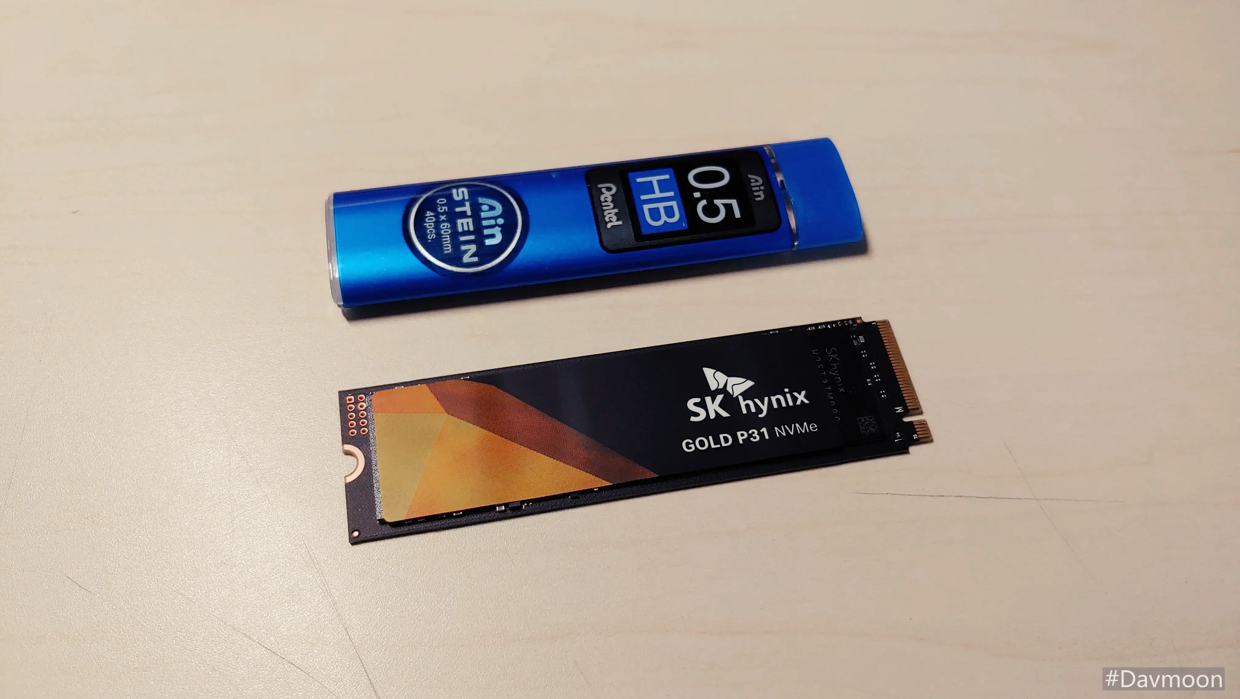 SK 하이닉스 P31 2tb 사이즈 비교