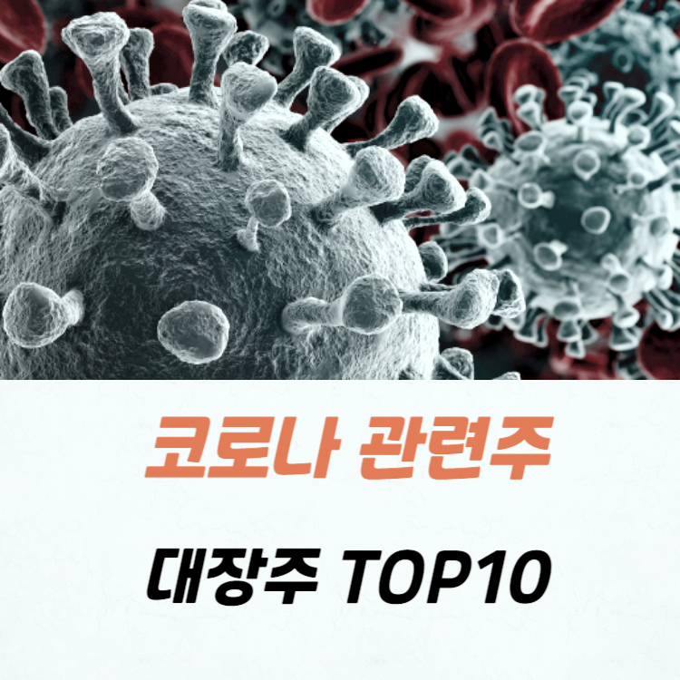 코로나 관련주 대장주 TOP10 : 치료제 백신