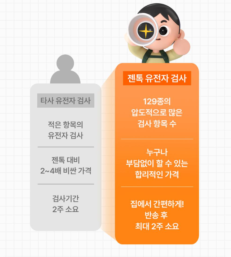 젠톡 유전자 검사