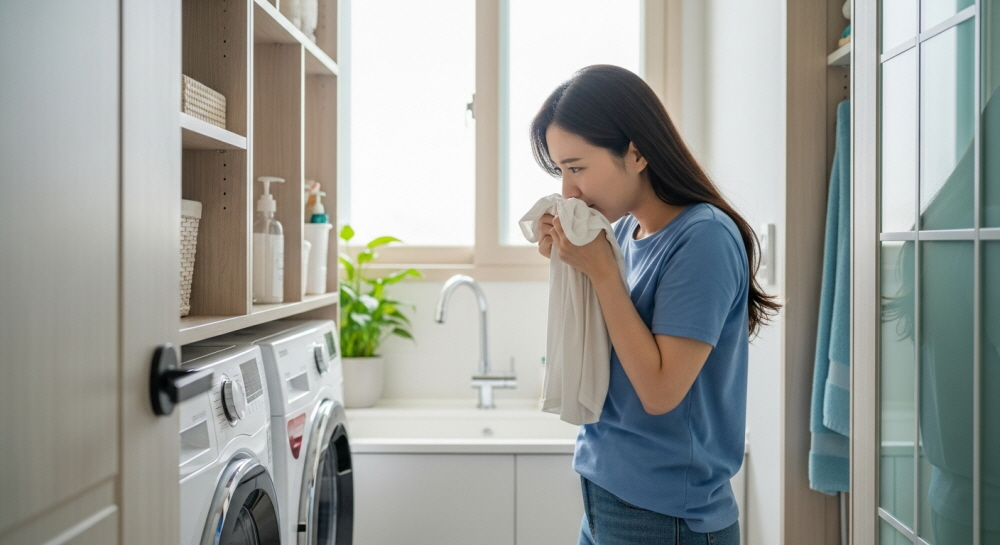 빨래 쉰내 제거