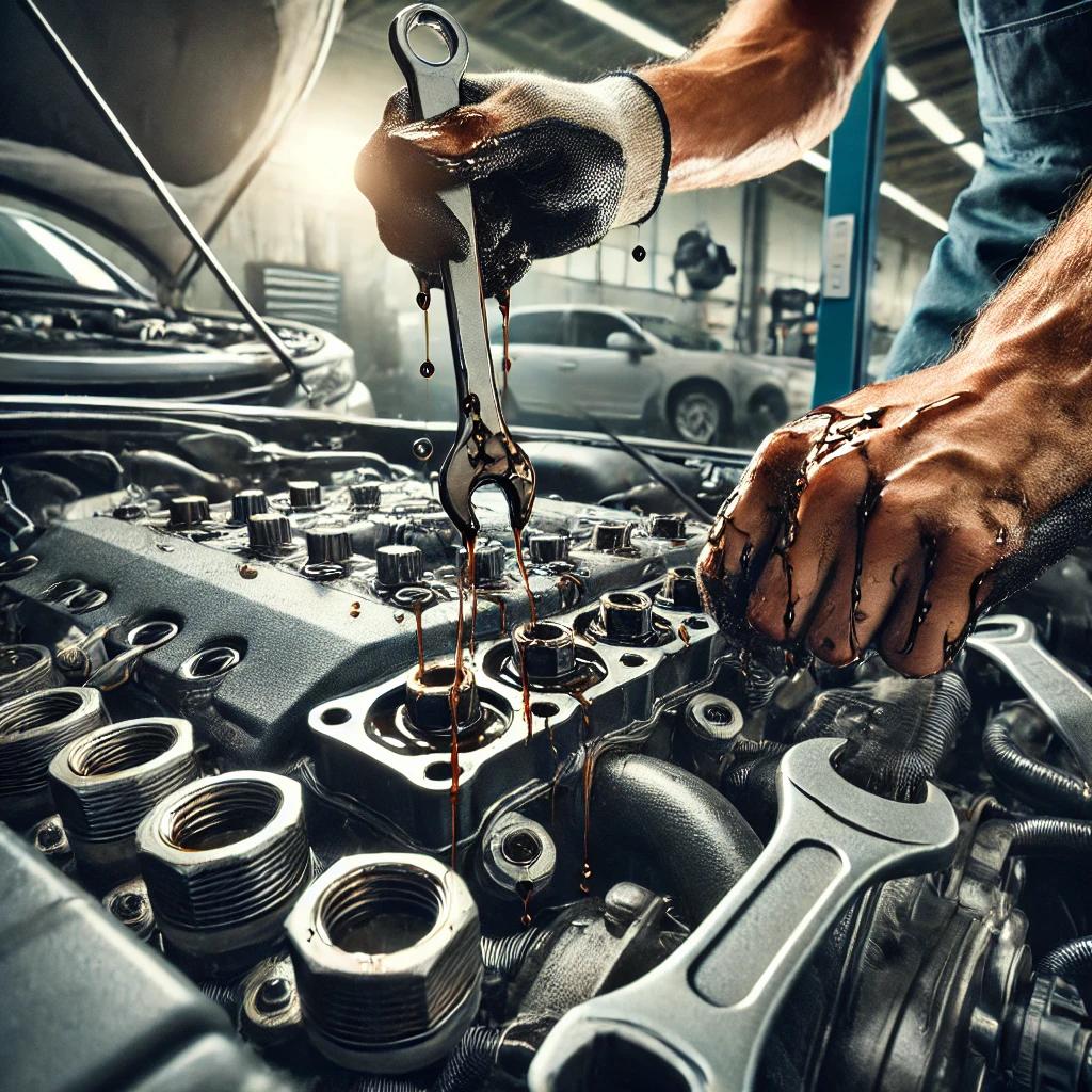 엔진오일 누유 수리비