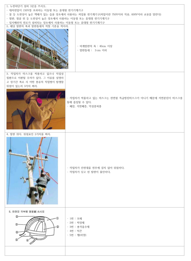산업안전기사 전설의 20장