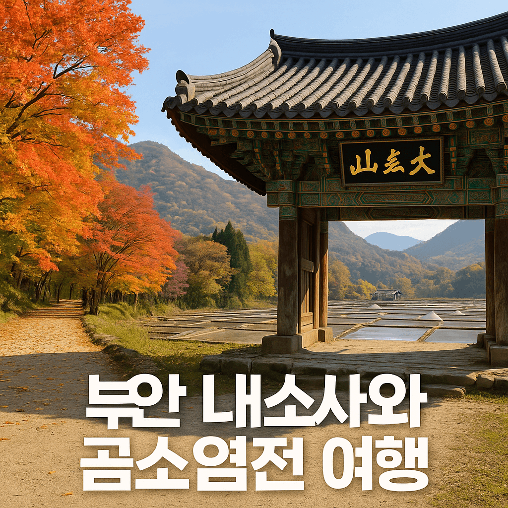 부안 내소사와 곰소염전 여행에서 만나는 사찰의 고즈넉함과 전통 소금 문화