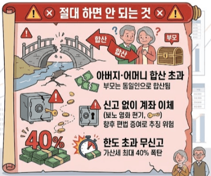 절대 하면 안 되는 것