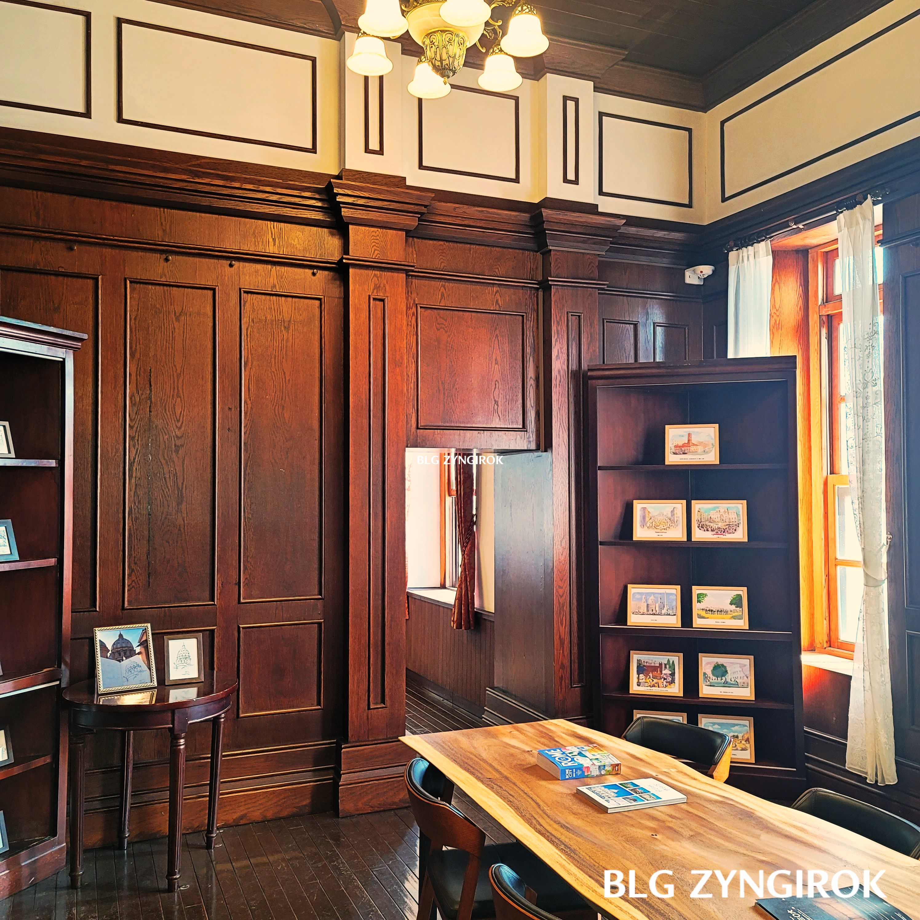 제물포구락부 건물 내부이다.