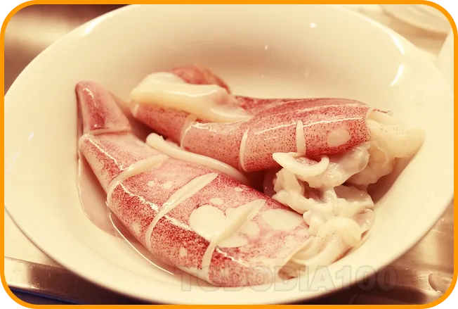 오징어 손질하기