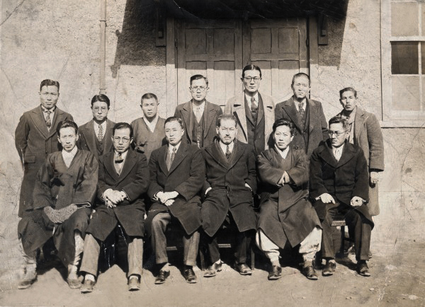 의열단 단원들 사진