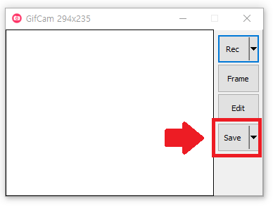 Gif cam 저장