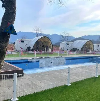 포천애견글램핑 포천 애견식당 당일치기 글램핑 해피캠핑 바베큐 바우어캠프 포천 완벽 체험_23