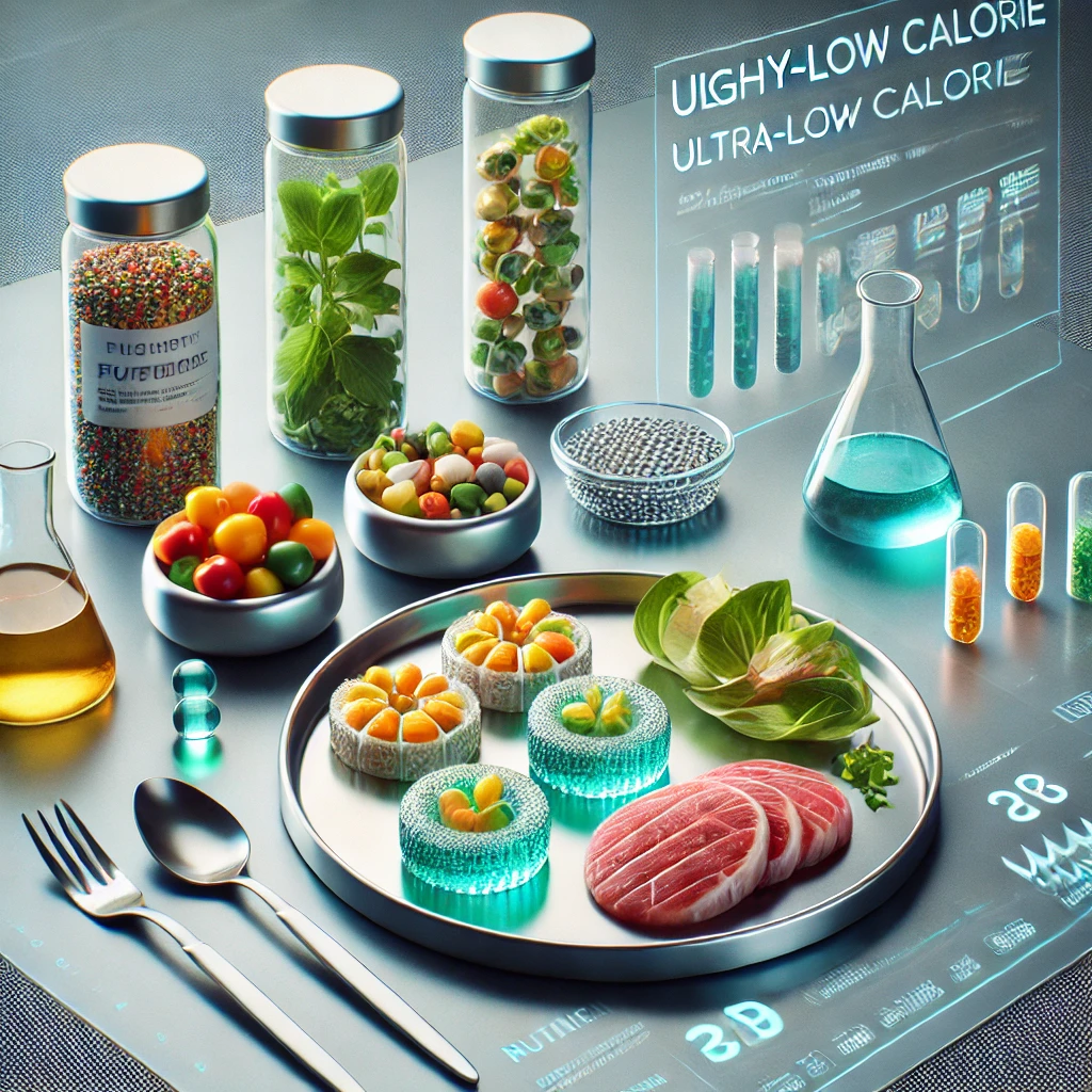 초저칼로리 미래 음식, 효과와 부작용 비교에 대한 이미지
