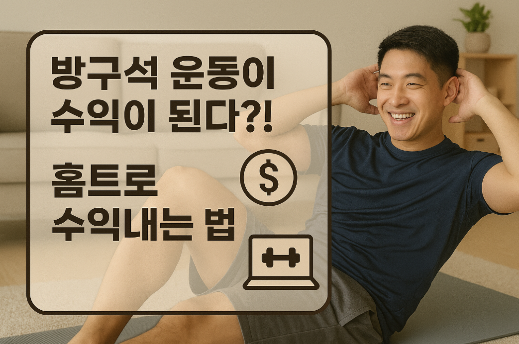 홈트로 수익내는 법