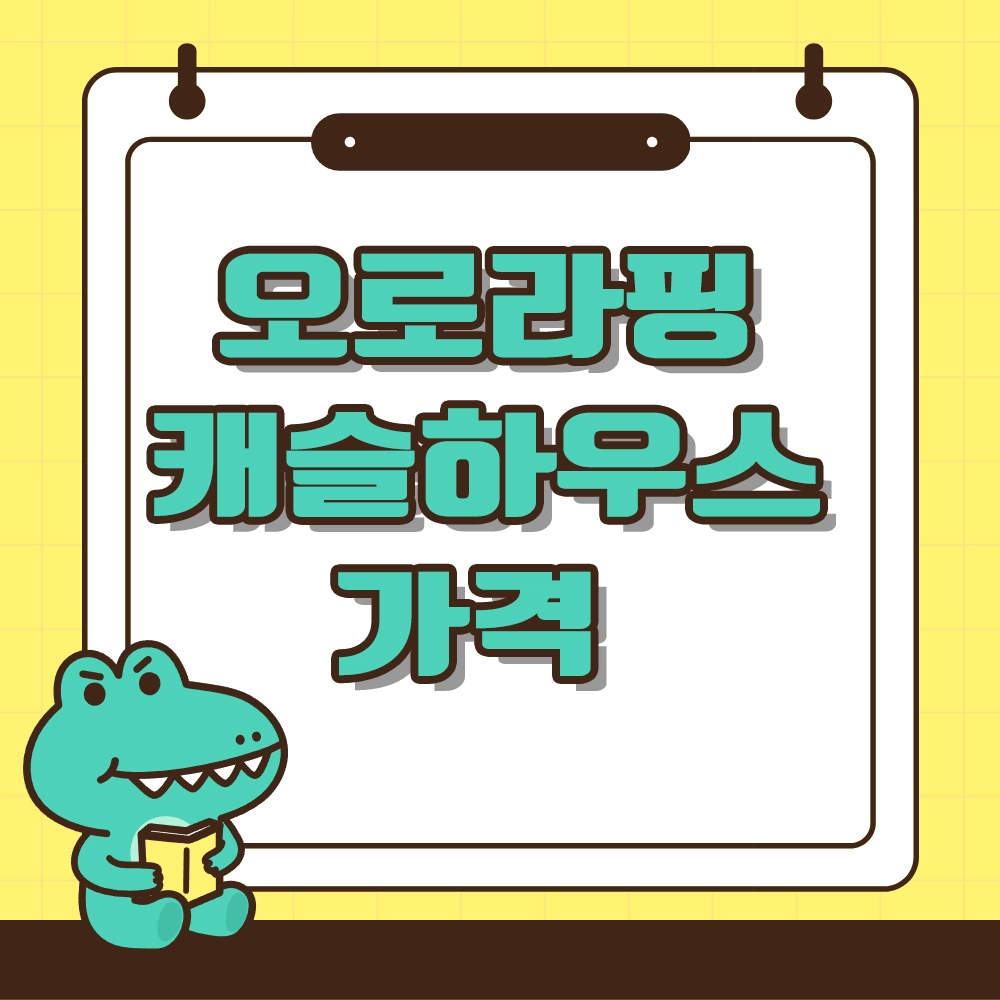 오로라핑 캐슬하우스 알아보기