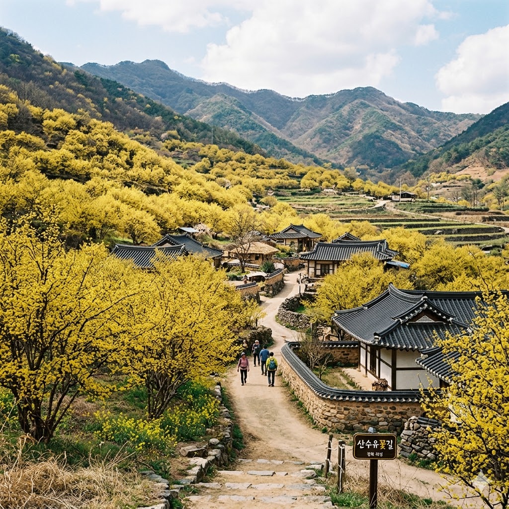 전국 산수유꽃 명소