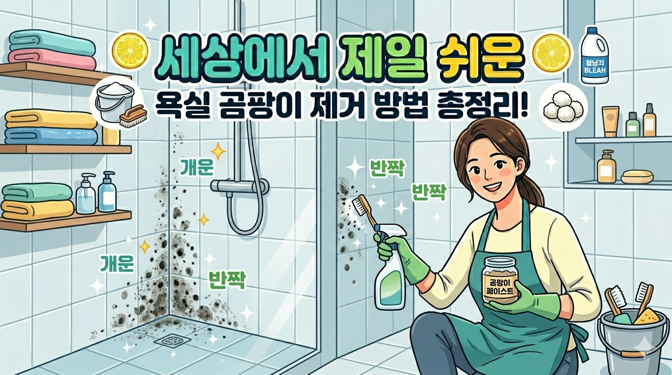 곰팡이 제거 방법