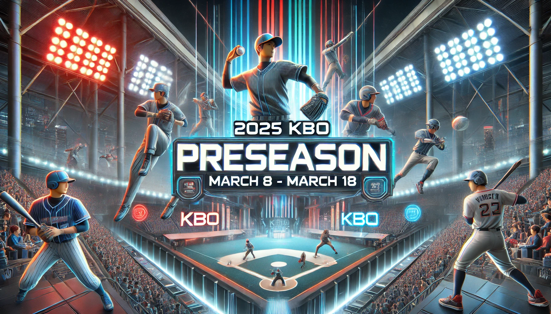 KBO 시범경기 관련 사진