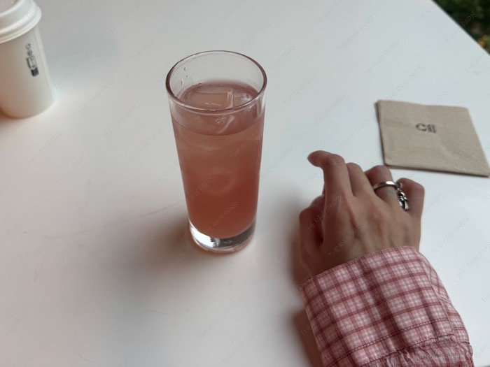 paris cafe iced tea table minimal cafe moment