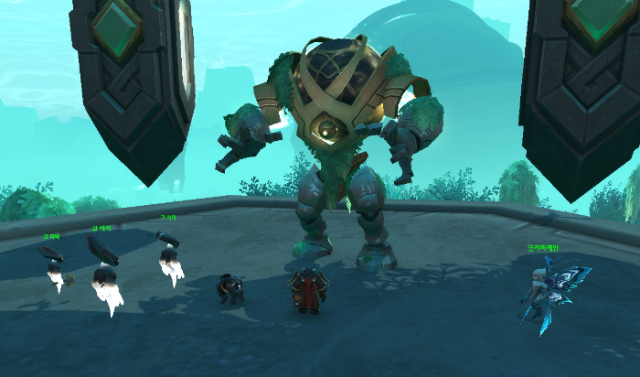 "충전된 건설자"가 벌떡 일어나며 활성화된다