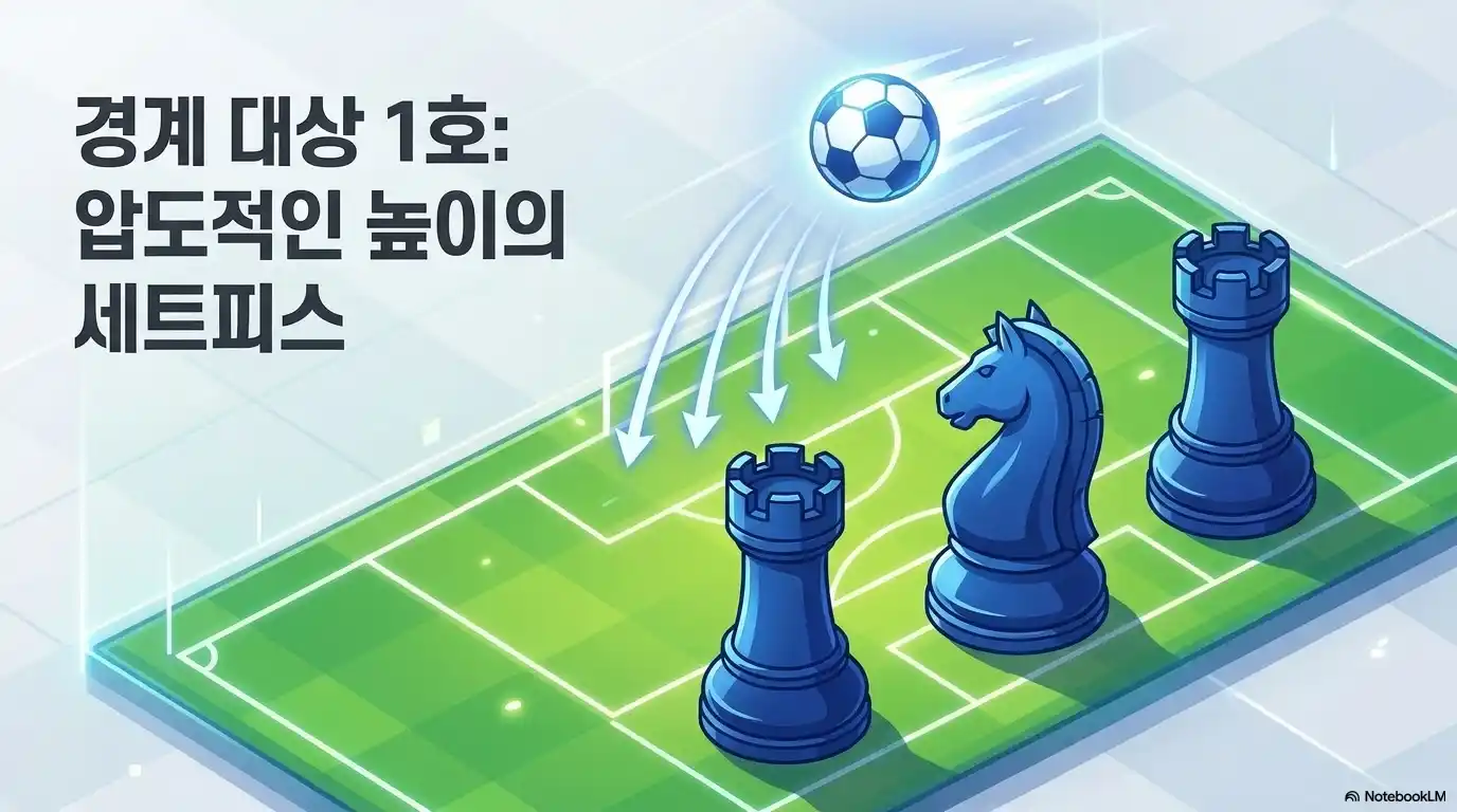 체코 대표팀 경계 대상 1호 압도적인 높이의 세트피스 전술 분석