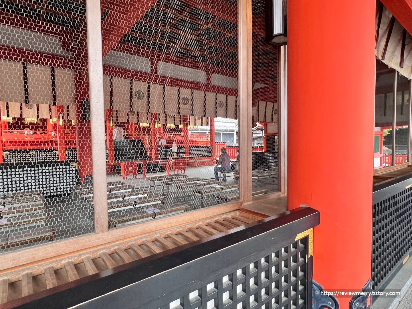 신사 내 절 사진