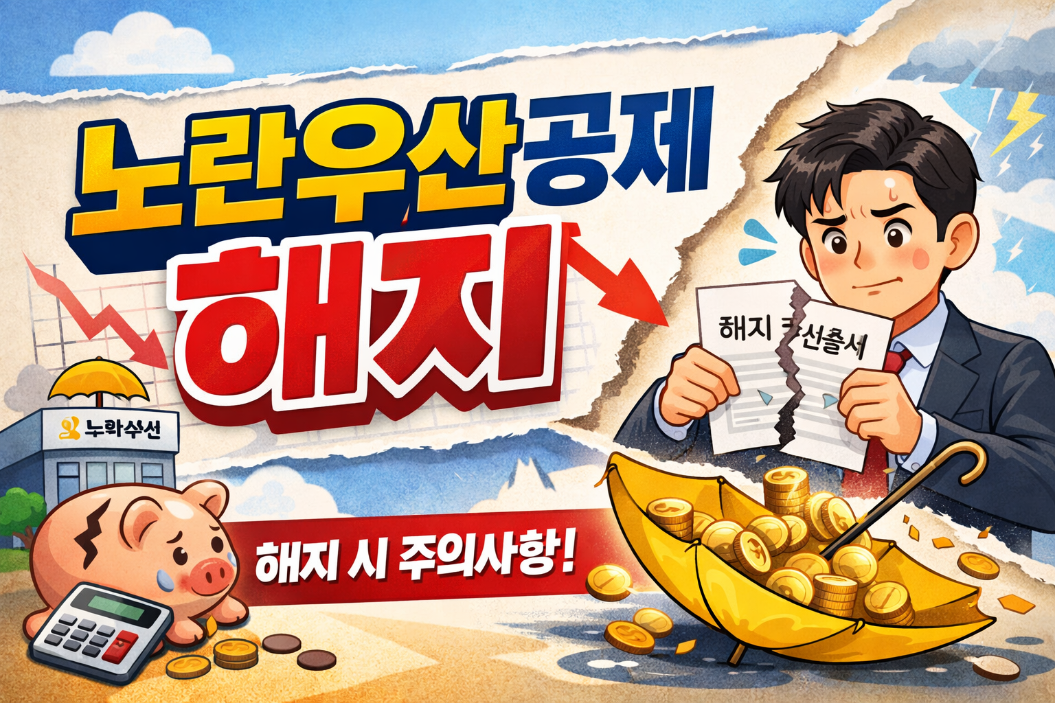 노란우산공제 해지