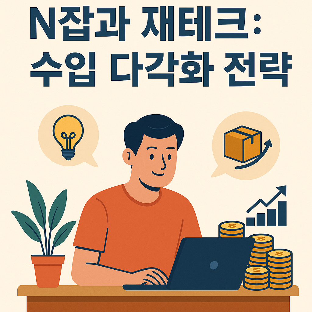 n잡러 이미지