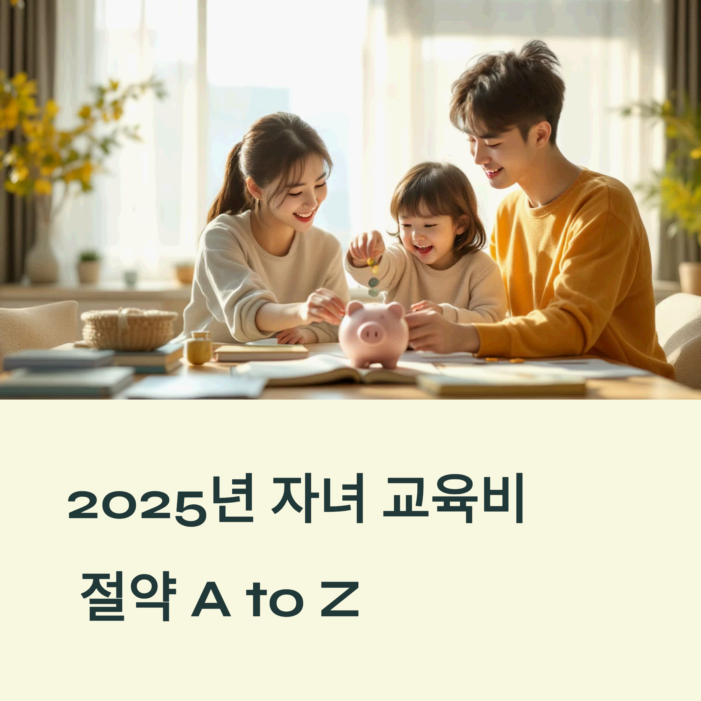 modern Korean family in contemporary Seoul apartment living room