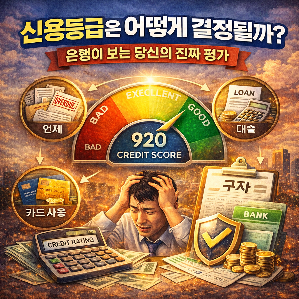 신용등급은 어떻게 결정될까