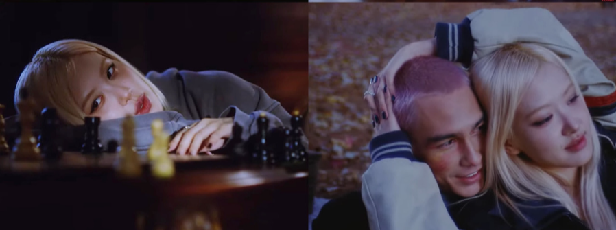 에반 모크와 로제의 뮤직비디오 'Toxic Till The End'