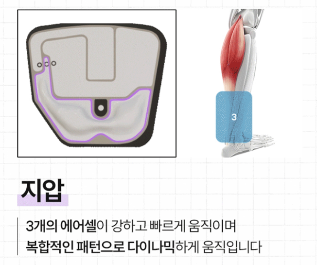 풀리오 종아리 마사지기 V3 