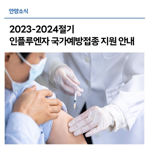 인플루엔자 국가예방접종 지원