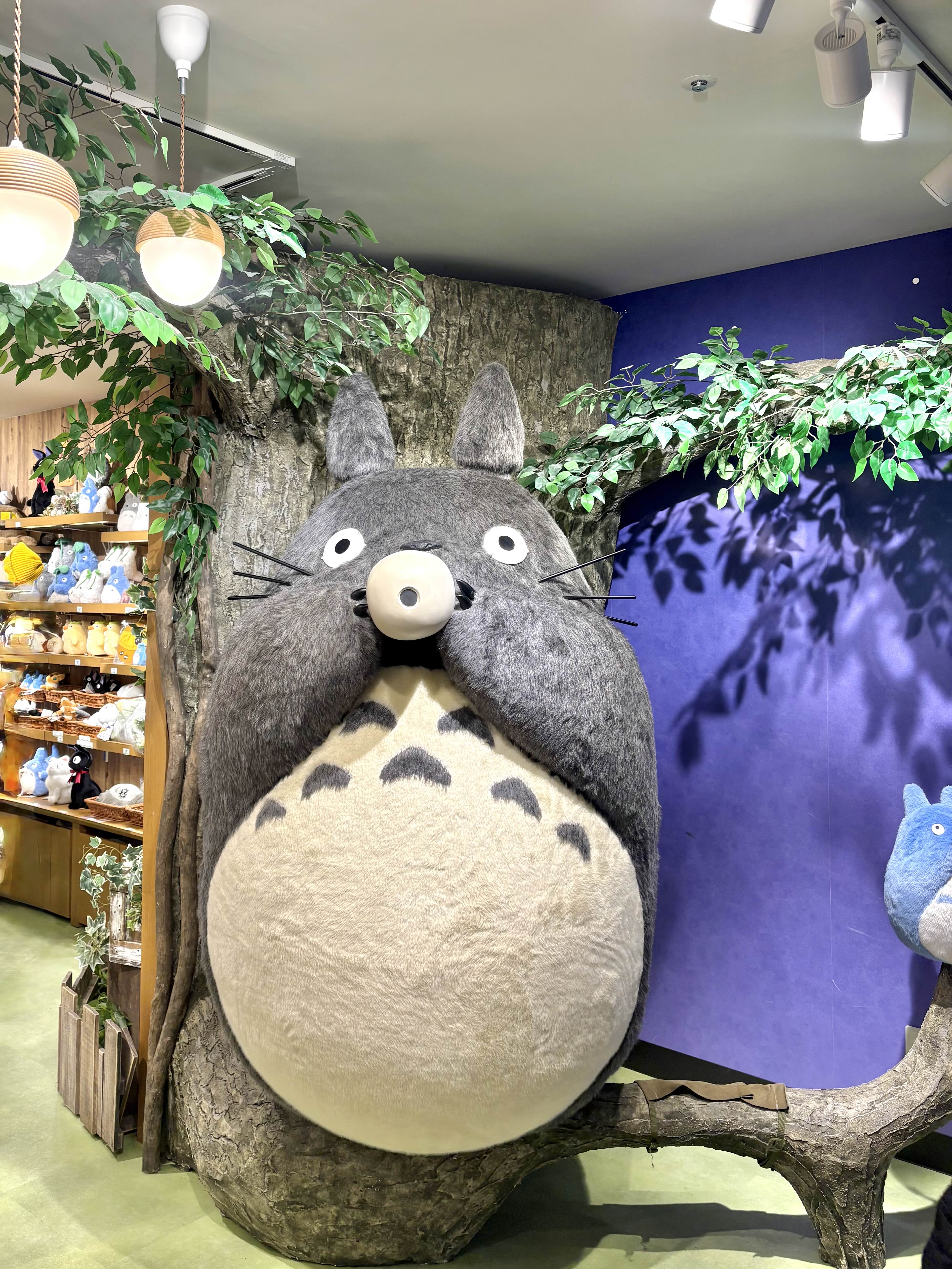 삿포로 파르코 지브리샵 토토로 포토존