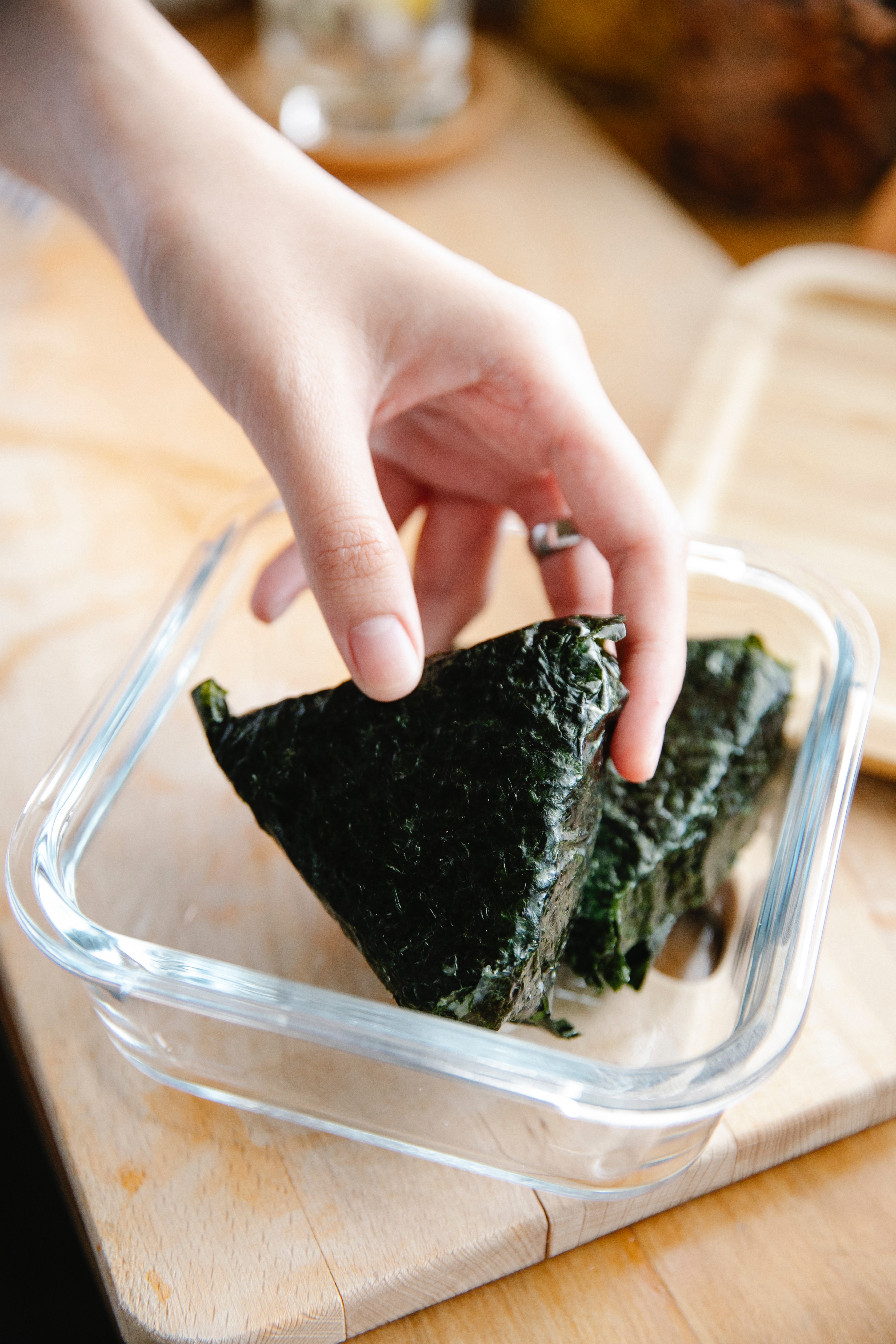 참치 삼각김밥 만들기 재료 황금 레시피 단무지