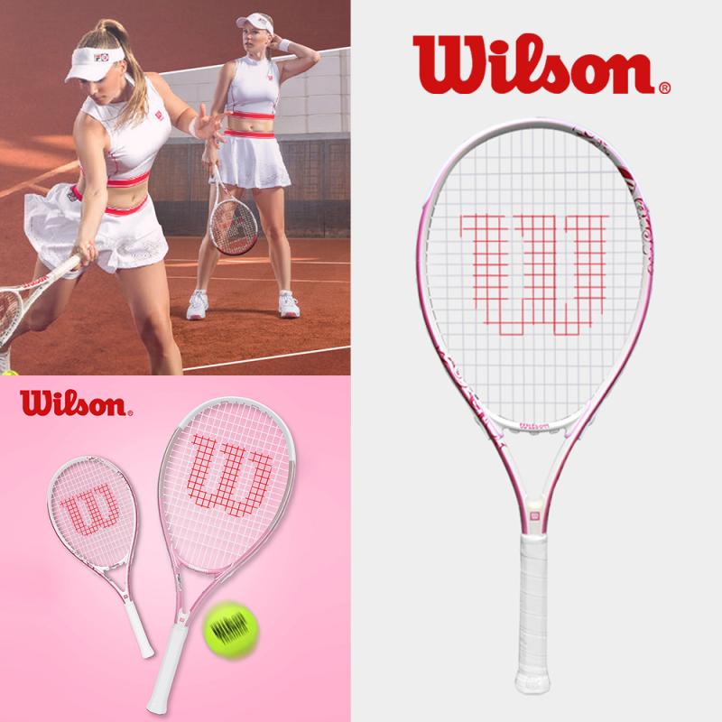 윌슨 여성용 테니스라켓 핑크 HOPE TNS RKT 253g 여자 테니스채