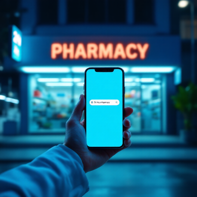 24시간 약국 찾기｜공공심야약국 이미지