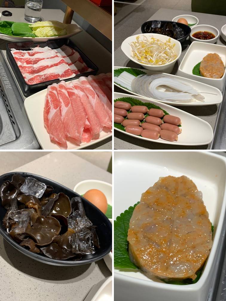 2인 주문 음식량