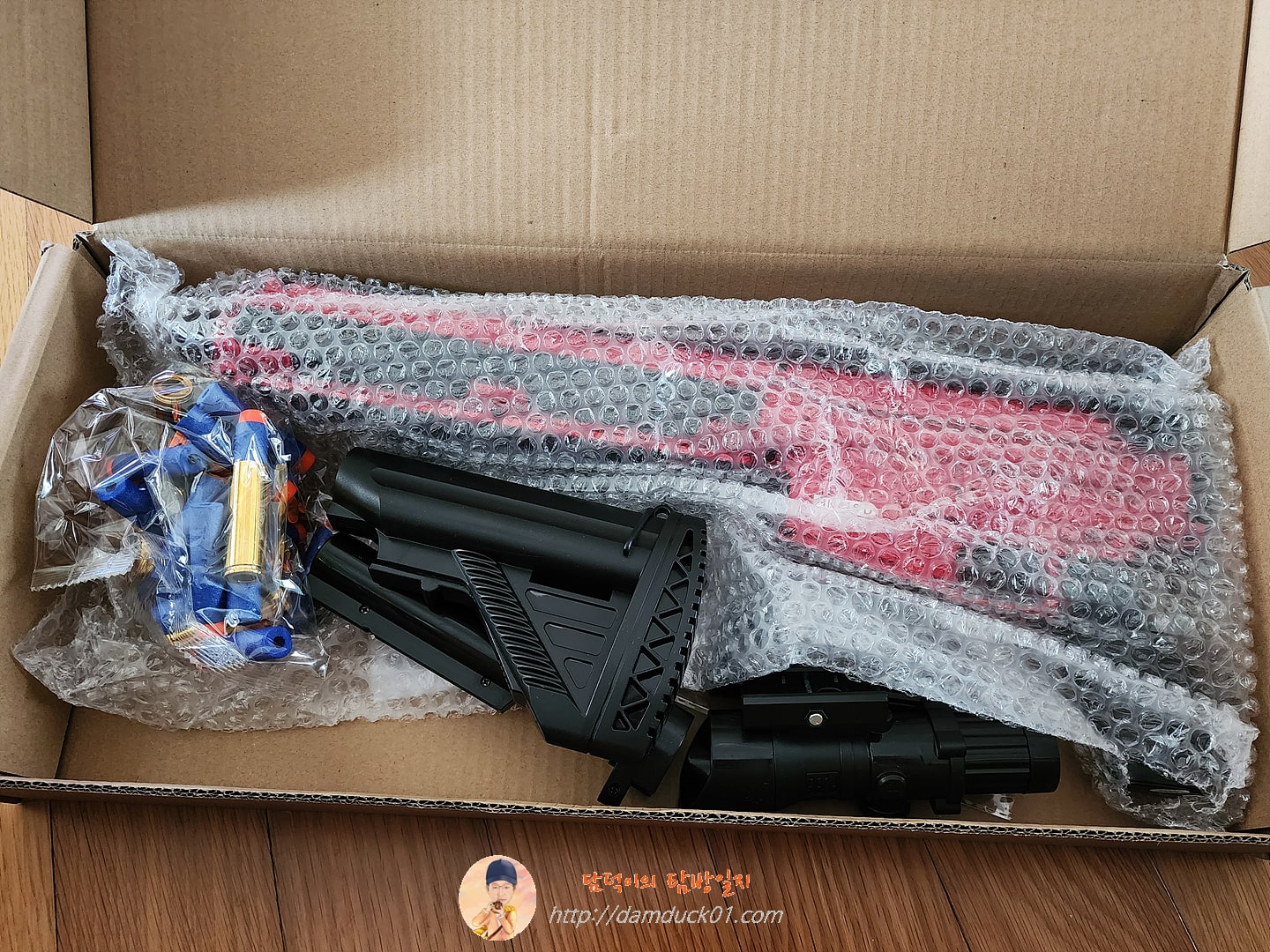 레논 탄피배출 M416 엠포 HK416 소총 스펀지총