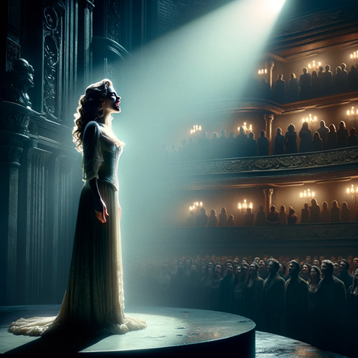 오페라의유령 뮤지컬 크리스틴 이미지