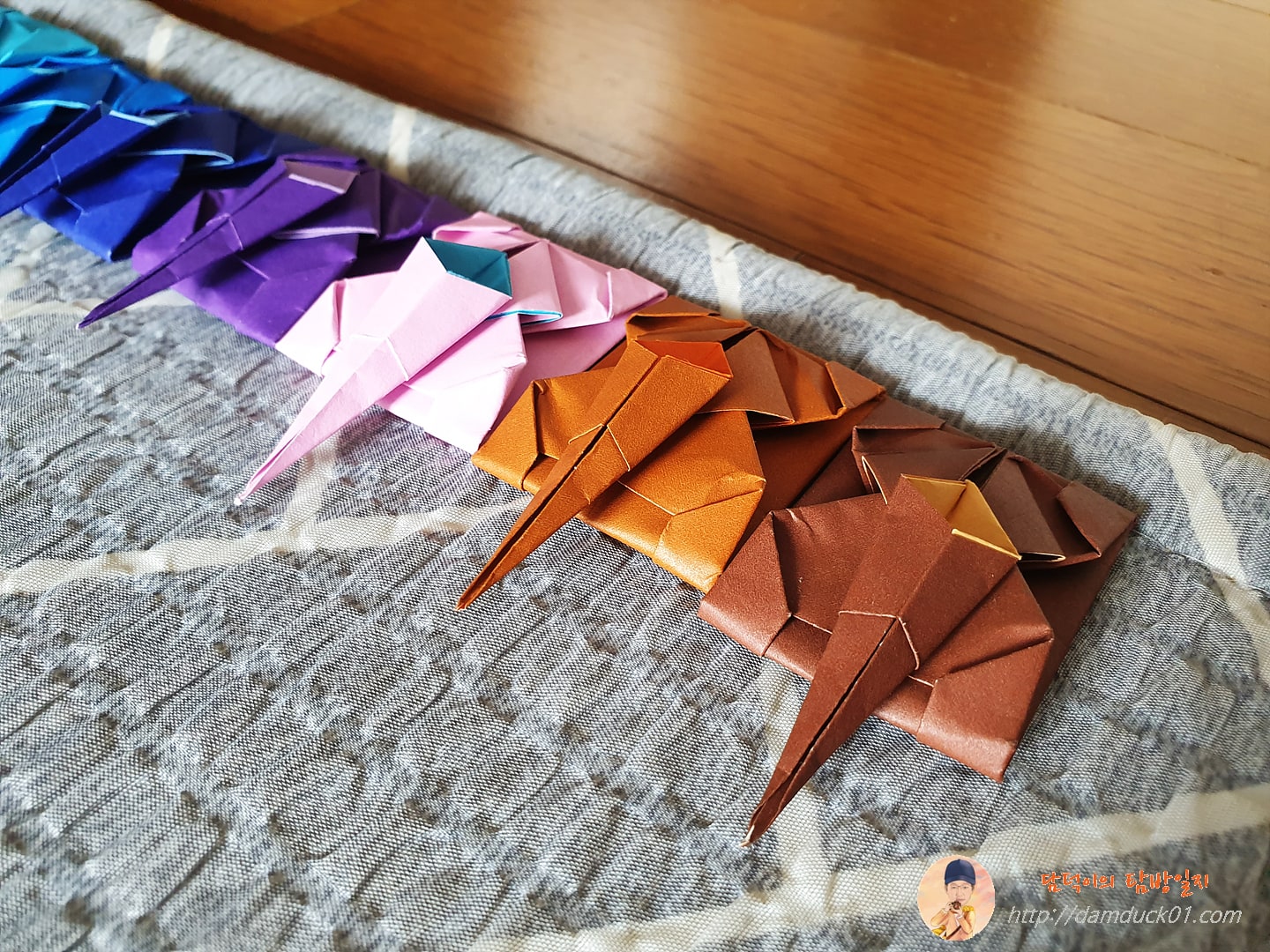 종이접기-탱크-종이탱크