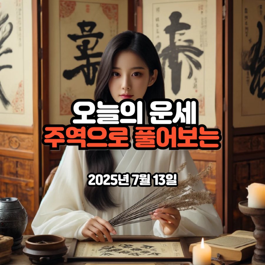 7월13일오늘의운세